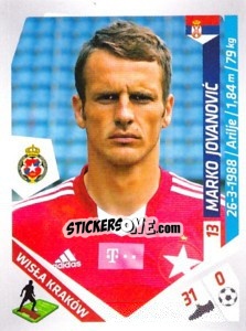 Sticker Jovanovic - Ekstraklasa 2013-2014 - Panini