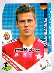Sticker Burdenski - Ekstraklasa 2013-2014 n. 290 - Panini