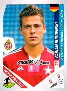 Figurina Burdenski - Ekstraklasa 2013-2014 - Panini