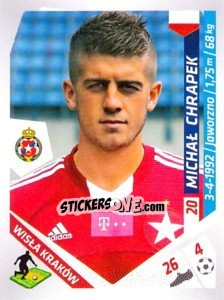 Cromo Chrapek - Ekstraklasa 2013-2014 - Panini