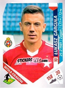 Cromo Gargula - Ekstraklasa 2013-2014 - Panini