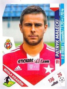 Sticker Malecki - Ekstraklasa 2013-2014 - Panini