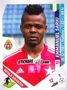 Sticker Sarki - Ekstraklasa 2013-2014 n. 295 - Panini