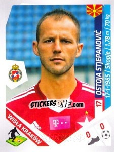 Sticker Stejepanovic - Ekstraklasa 2013-2014 n. 296 - Panini