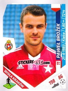 Figurina Brozek - Ekstraklasa 2013-2014 - Panini