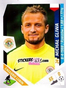 Sticker Gliwa - Ekstraklasa 2013-2014 n. 300 - Panini