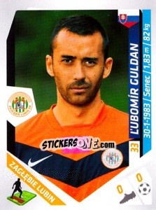 Cromo Guldan - Ekstraklasa 2013-2014 - Panini