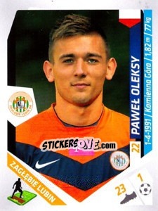 Cromo Oleksy - Ekstraklasa 2013-2014 - Panini