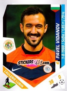 Figurina Vidanov - Ekstraklasa 2013-2014 - Panini