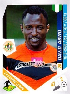 Sticker Abwo - Ekstraklasa 2013-2014 n. 308 - Panini