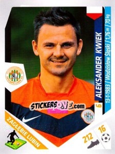 Sticker Kwiek - Ekstraklasa 2013-2014 n. 313 - Panini