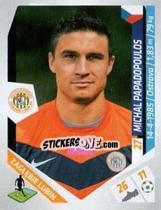 Cromo Paradopoulos - Ekstraklasa 2013-2014 - Panini