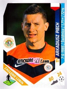 Figurina Piech - Ekstraklasa 2013-2014 - Panini