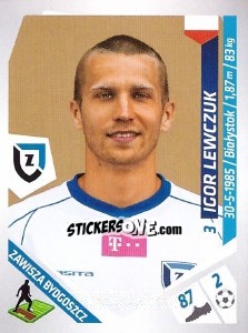 Sticker Lewczuk - Ekstraklasa 2013-2014 n. 323 - Panini