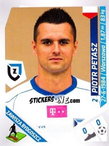 Cromo Petasz - Ekstraklasa 2013-2014 - Panini