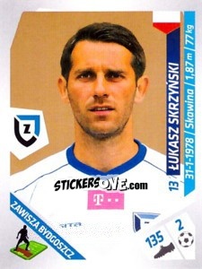 Sticker Skrzynski - Ekstraklasa 2013-2014 n. 325 - Panini
