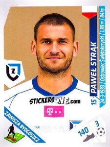 Sticker Strak - Ekstraklasa 2013-2014 - Panini