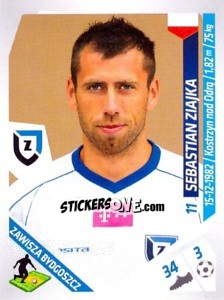 Cromo Ziajka - Ekstraklasa 2013-2014 - Panini