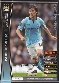 Figurina David Silva - Sega World Club Champion Football 2012-2013
 n. 44 - Panini