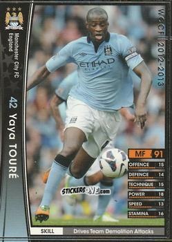 Figurina Yaya Toure - Sega World Club Champion Football 2012-2013
 n. 45 - Panini