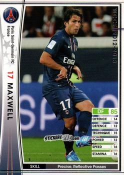 Sticker Maxwell - Sega World Club Champion Football 2012-2013
 n. 84 - Panini