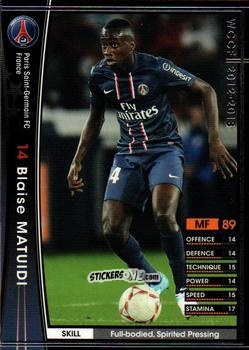 Figurina Blaise Matuidi - Sega World Club Champion Football 2012-2013
 n. 89 - Panini