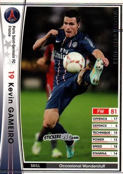 Cromo Kevin Gameiro - Sega World Club Champion Football 2012-2013
 n. 94 - Panini