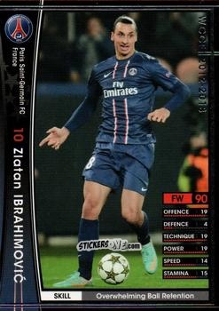 Cromo Zlatan Ibrahimovic - Sega World Club Champion Football 2012-2013
 n. 95 - Panini