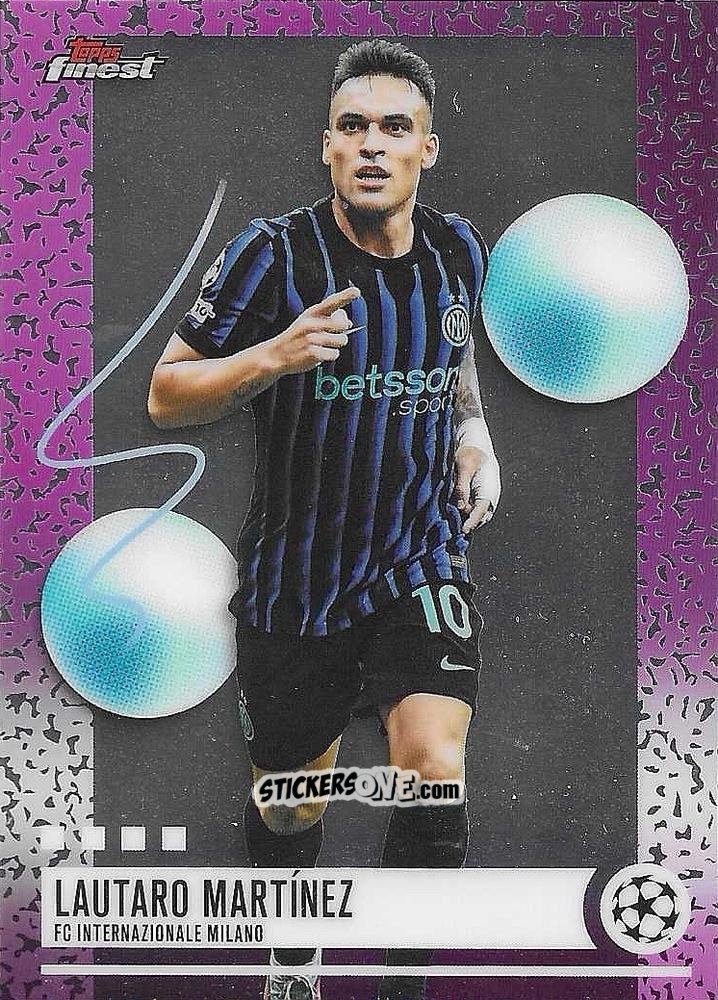 Cromo Lautaro Martínez - Finest UEFA Club Competitions 2025-2026
 n. 254 - Topps