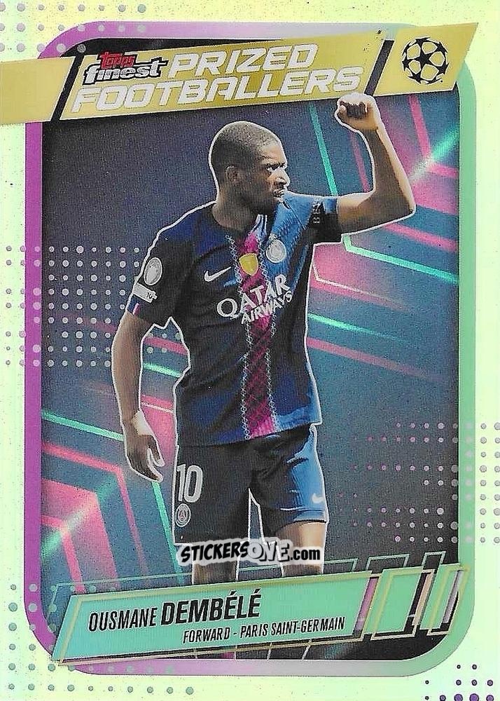 Sticker Ousmane Dembélé - Finest UEFA Club Competitions 2025-2026
 n. PF-23 - Topps