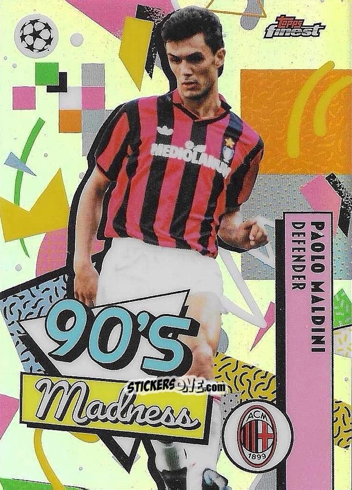 Figurina Paolo Maldini - Finest UEFA Club Competitions 2025-2026
 n. MAD-2 - Topps