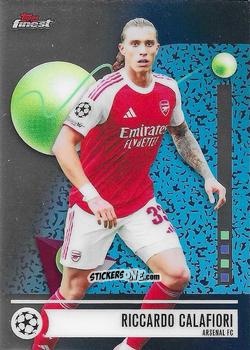 Figurina Riccardo Calafiori - Finest UEFA Club Competitions 2025-2026
 n. 33 - Topps
