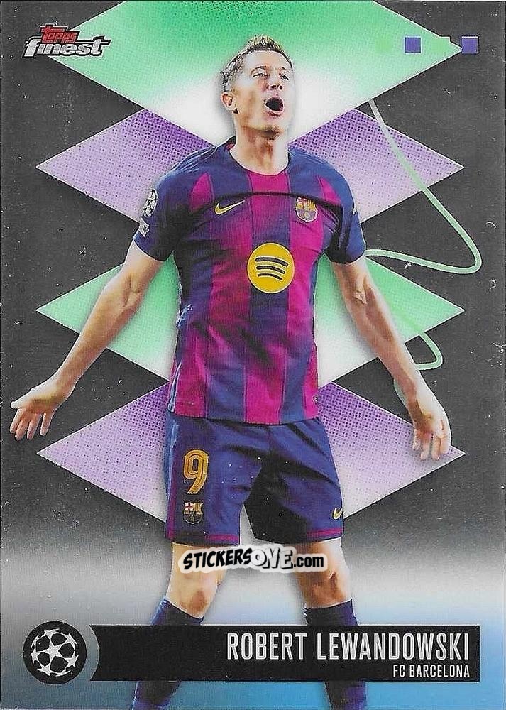 Sticker Robert Lewandowski - Finest UEFA Club Competitions 2025-2026
 n. 470 - Topps