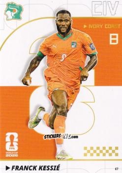 Sticker Franck Kessié - Kayou FIFA World Cup 2026
 n. 67 - Panini