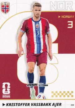 Figurina Kristoffer Vassbakk Ajer - Kayou FIFA World Cup 2026
 n. 254 - Panini