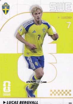 Figurina Lucas Bergvall - Kayou FIFA World Cup 2026
 n. 399 - Panini