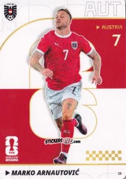 Figurina Marko Arnautović - Kayou FIFA World Cup 2026
 n. 29 - Panini