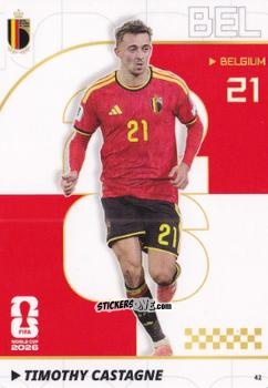 Cromo Timothy Castagne - Kayou FIFA World Cup 2026
 n. 42 - Panini