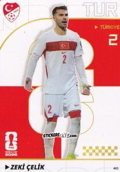 Figurina Zeki Çelik - Kayou FIFA World Cup 2026
 n. 403 - Panini