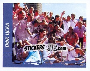 Sticker ПФК ЦСКА - Russian Football Premier League 2010 - Sportssticker