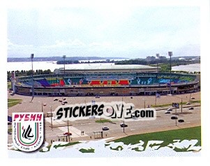 Cromo Стадион Центральный - Russian Football Premier League 2010 n. 16 - Sportssticker