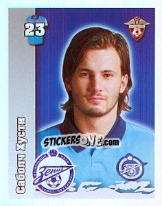Sticker Саболч Хусти / Szabolcs Huszti - Russian Football Premier League 2010 n. 89 - Sportssticker
