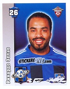 Sticker Рикардо Зелао - Russian Football Premier League 2010 n. 166 - Sportssticker