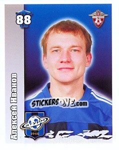Sticker Алексей Иванов - Russian Football Premier League 2010 - Sportssticker
