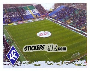 Figurina Стадион Металлург - Russian Football Premier League 2010 n. 240 - Sportssticker