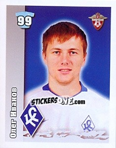 Sticker Олег Иванов - Russian Football Premier League 2010 - Sportssticker