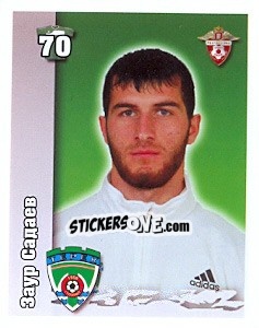 Sticker Заур Садаев - Russian Football Premier League 2010 - Sportssticker