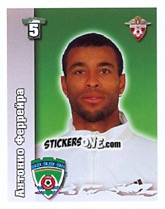 Figurina Антонио Феррейра - Russian Football Premier League 2010 n. 306 - Sportssticker