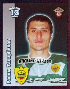 Figurina Расим Тагирбеков - Russian Football Premier League 2010 n. 382 - Sportssticker