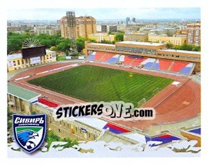 Figurina Стадион Спартак - Russian Football Premier League 2010 n. 408 - Sportssticker
